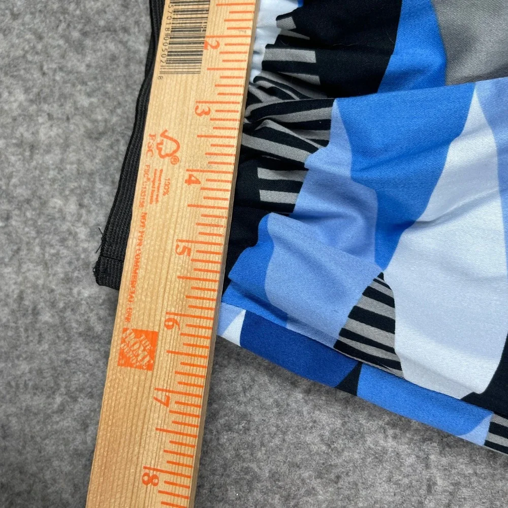 Loudmouth Golf Knickers Pants Mens 32 Abstract Geometric AOP Blue Black Grey